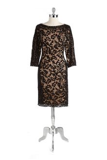 Tadashi Shoji Lace Cocktail Dress - Lyst