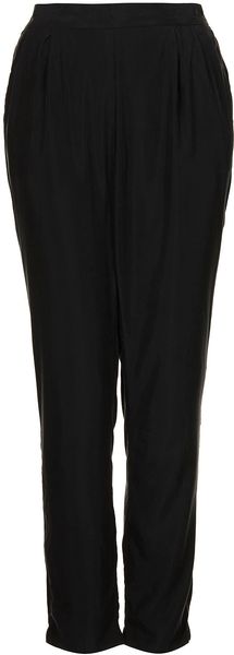 Topshop Cupro Relaxed Jogger - Lyst