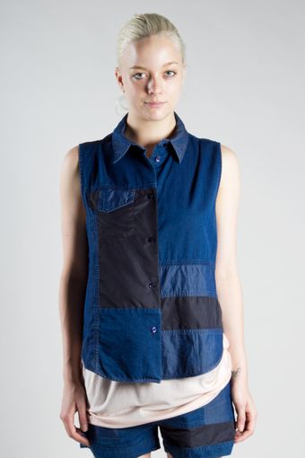 Acne Prima Patch Blouse - Lyst