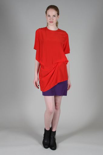 Acne Mallory Silk Dress - Lyst