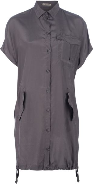 Bottega Veneta Shirt Dress - Lyst