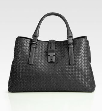 Bottega Veneta Woven Leather Tote - Lyst