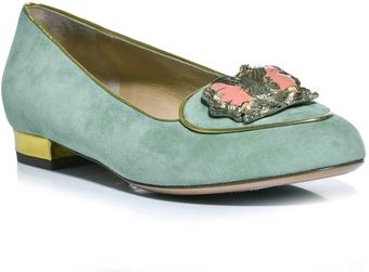 Charlotte Olympia Gemini Zodiac Slippers - Lyst