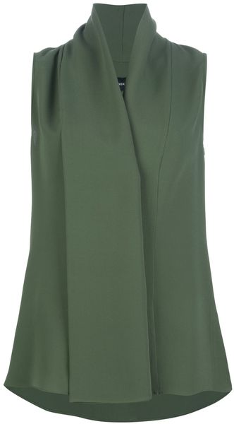 Derek Lam Sleeveless Blouse - Lyst