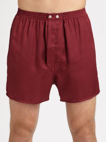 Derek Rose Silk Boxer Short - Lyst