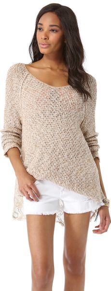 Free People Poppy Seed Pullover - Lyst