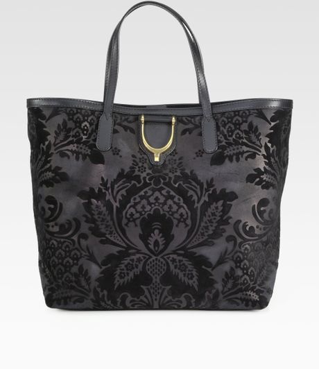Gucci Soft Stirrup Medium Shoulder Bag in Black - Lyst