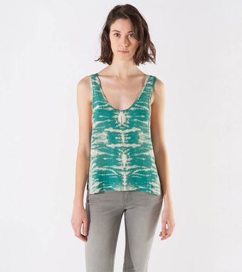 Maje Addax Tiedye Tank Top - Lyst