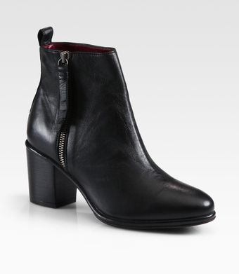 Opening Ceremony Brenda Leather Ankle Boots - Lyst