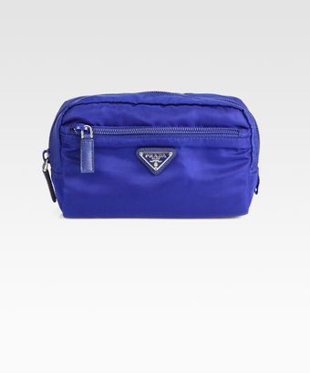 Prada Nylon Zip Pouch - Lyst