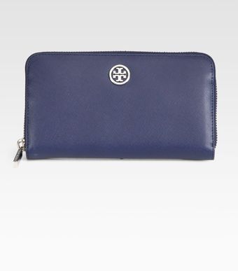 Tory Burch Robinson Ziparound Wallet - Lyst