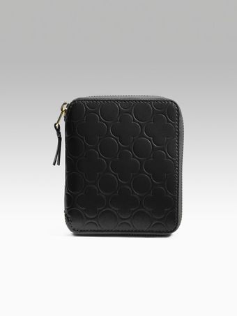 Comme Des Garçons Zip Around Wallet - Lyst