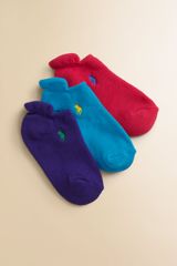  Toddlers Little Girls Terry Ankle Socks3pack