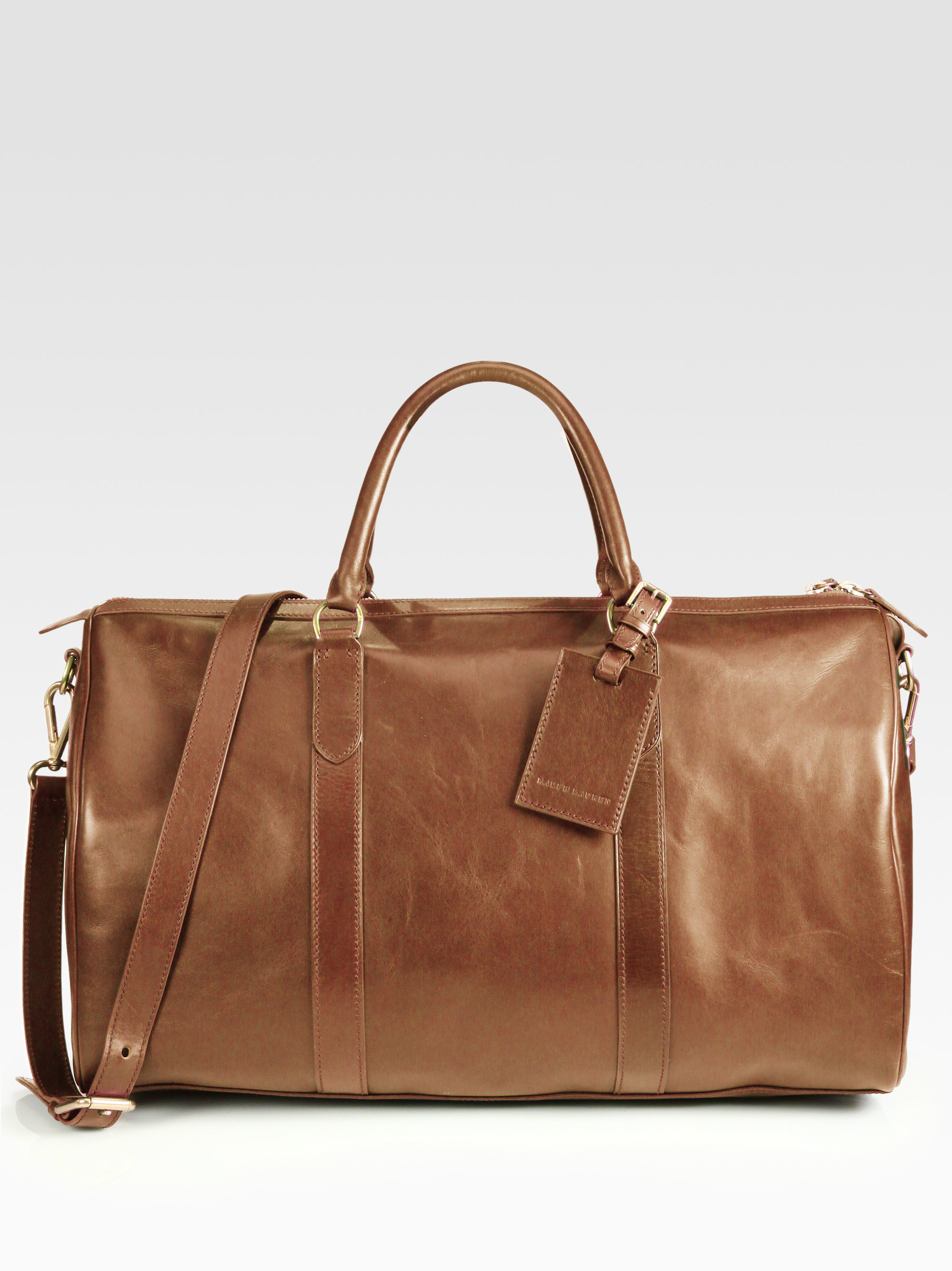 Ralph Lauren Gents Day Duffle Bag in Brown for Men (rl gold) Lyst