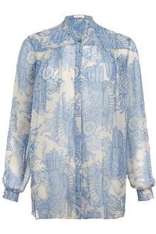 Matthew Williamson Printed Nehru Shirt - Lyst