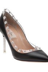 Valentino Naked Rock Stud Heel