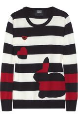 Markus Lupfer Loves Hillier Wool Bunny Sweater