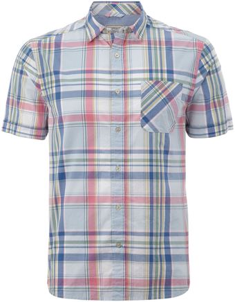 Howick Short Sleeved Checked Shirt - Lyst