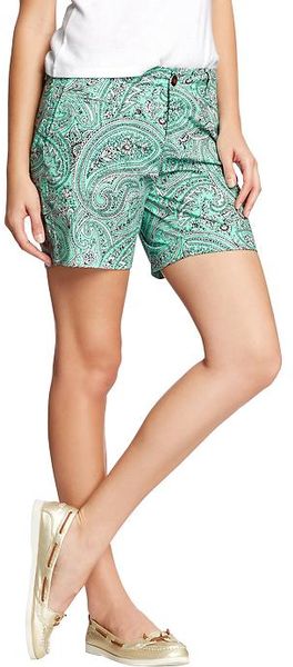 Old Navy Perfect Khaki Shorts 7 - Lyst