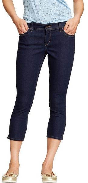 old navy jean capris