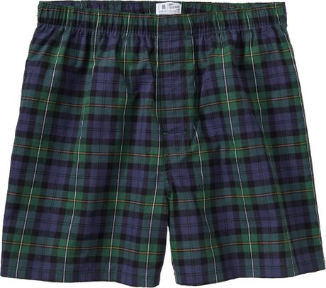 Old Navy Patterned Boxers in Blue for Men (navy plaid) Old Navy Patterned Boxers in Blue for Men (navy plaid)