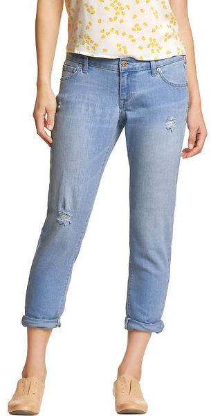 Old Navy Cropped Skinny Boyfriend Jeans in Blue (night out) Old Navy Cropped Skinny Boyfriend Jeans in Blue (night out)