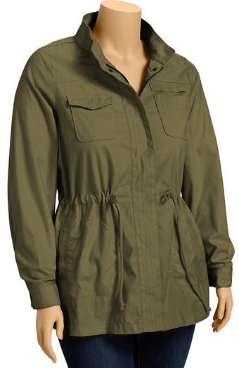 Old Navy Plus Twill Tie-waist Jackets - Lyst