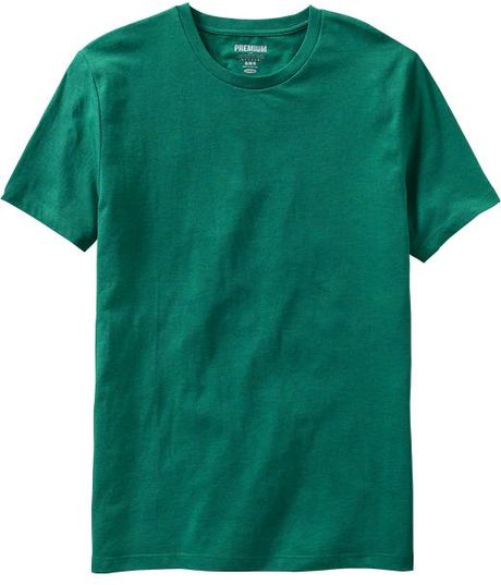 Old Navy Vintage Crew Neck Tees in Green for Men (teal tomorrow ...