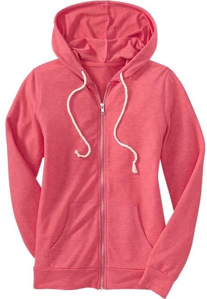 Old Navy Terry Lounge Hoodies in Red (watermelon) | Lyst