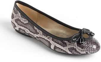 Söfft Carolee Snakeskin Print Flats - Lyst