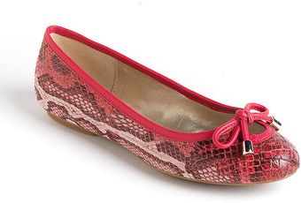Söfft Carolee Snakeskin Print Flats - Lyst