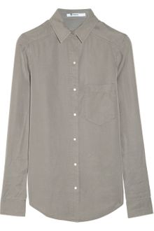 T By Alexander Wang Washedtwill Shirt - Lyst