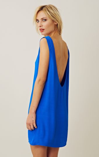 Blu Moon Trapeze Dress - Lyst