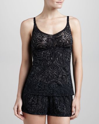 Cosabella Devore Camisole Boxer Set - Lyst