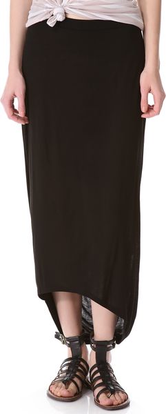 DKNY Pure Hi Lo Skirt - Lyst