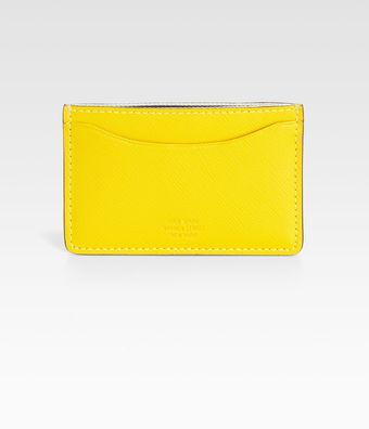 Jack Spade Wesson Leather Credit Card Holder - Lyst