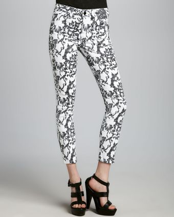 Joe's Jeans Sketch Print High Water Jeans - Lyst