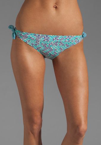 Marc By Marc Jacobs Jamie Denim Side Tie Bottom in Powder Blue - Lyst