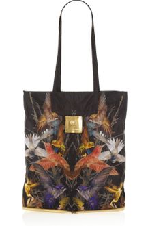 McQ by Alexander McQueen Hummingbirdprint Shell Packaway Shopper - Lyst