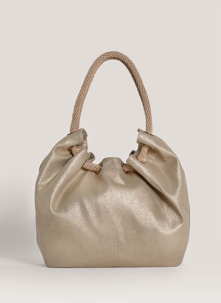 michael kors gold metallic tote