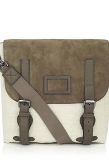 Mulberry Natural Canvas Rockley Messenger Bag - Lyst