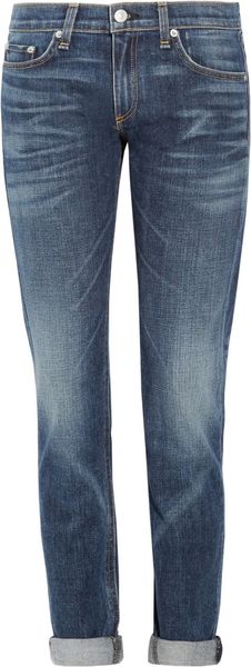 Rag & Bone The Dre Cropped Midrise Slimfit Boyfriend Jeans - Lyst