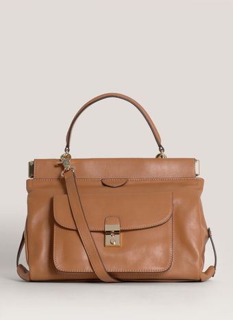 Tory Burch Priscilla Small Frame Satchel - Lyst