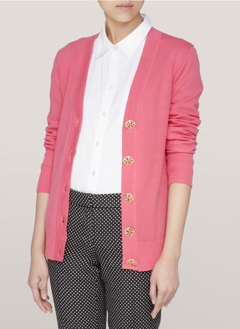 Tory Burch Simone Cardigan - Lyst