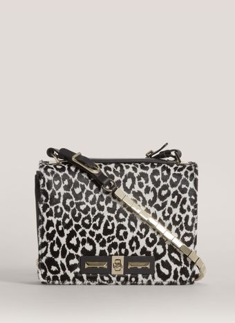Valentino Leopardprint Ponyhair Shoulder Bag - Lyst