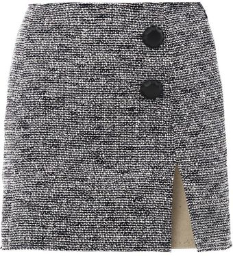 Balenciaga Tweed Gomme Kickstart Skirt - Lyst