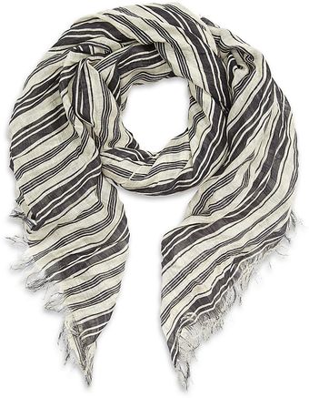 Balmain Striped Scarf - Lyst