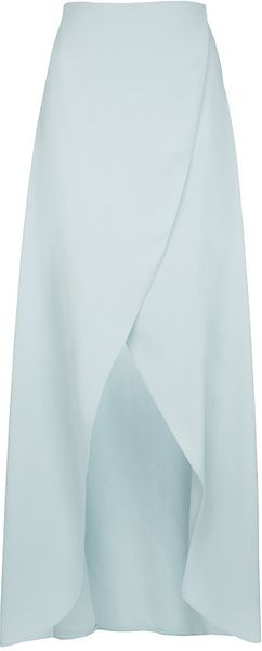 Chloé Split Front Maxi Skirt - Lyst