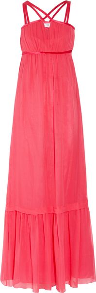 Philosophy di Alberta Ferretti Silk georgette Gown - Lyst