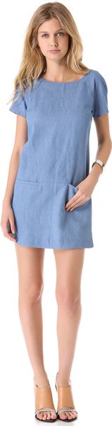 Rebecca Minkoff Chambray Rick Dress - Lyst